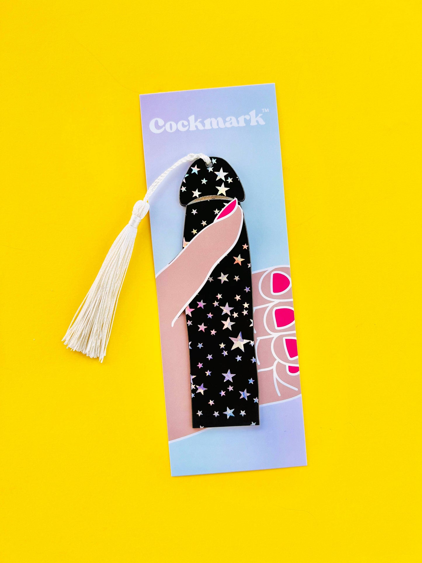 Black Stars Cockmark® Bookmark