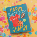 Happy Birthday Champ Greeting Card