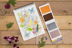 Floral Coloring Book for Adults