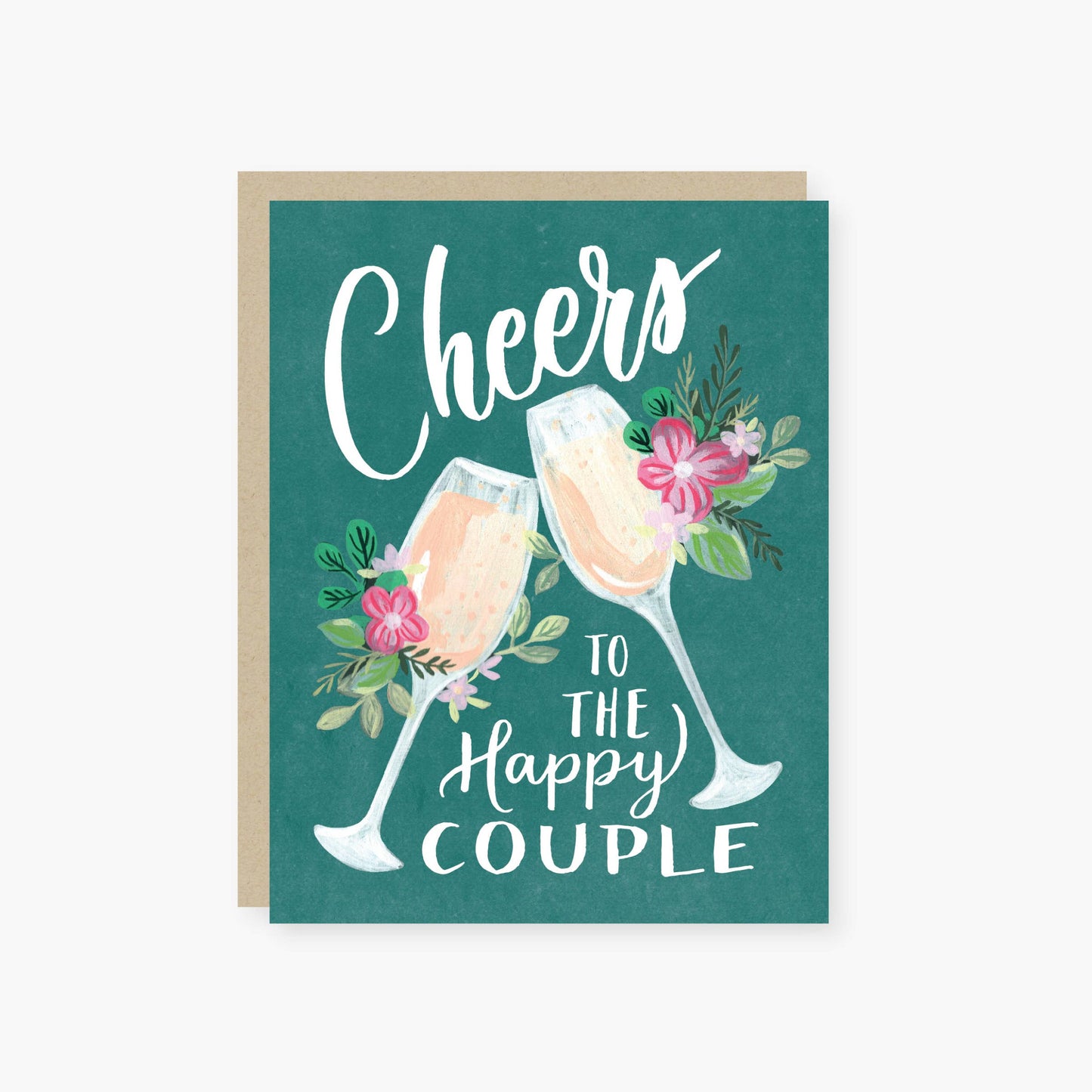 Cheers to the happy couple
