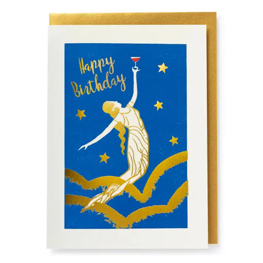 Lady Birthday Card