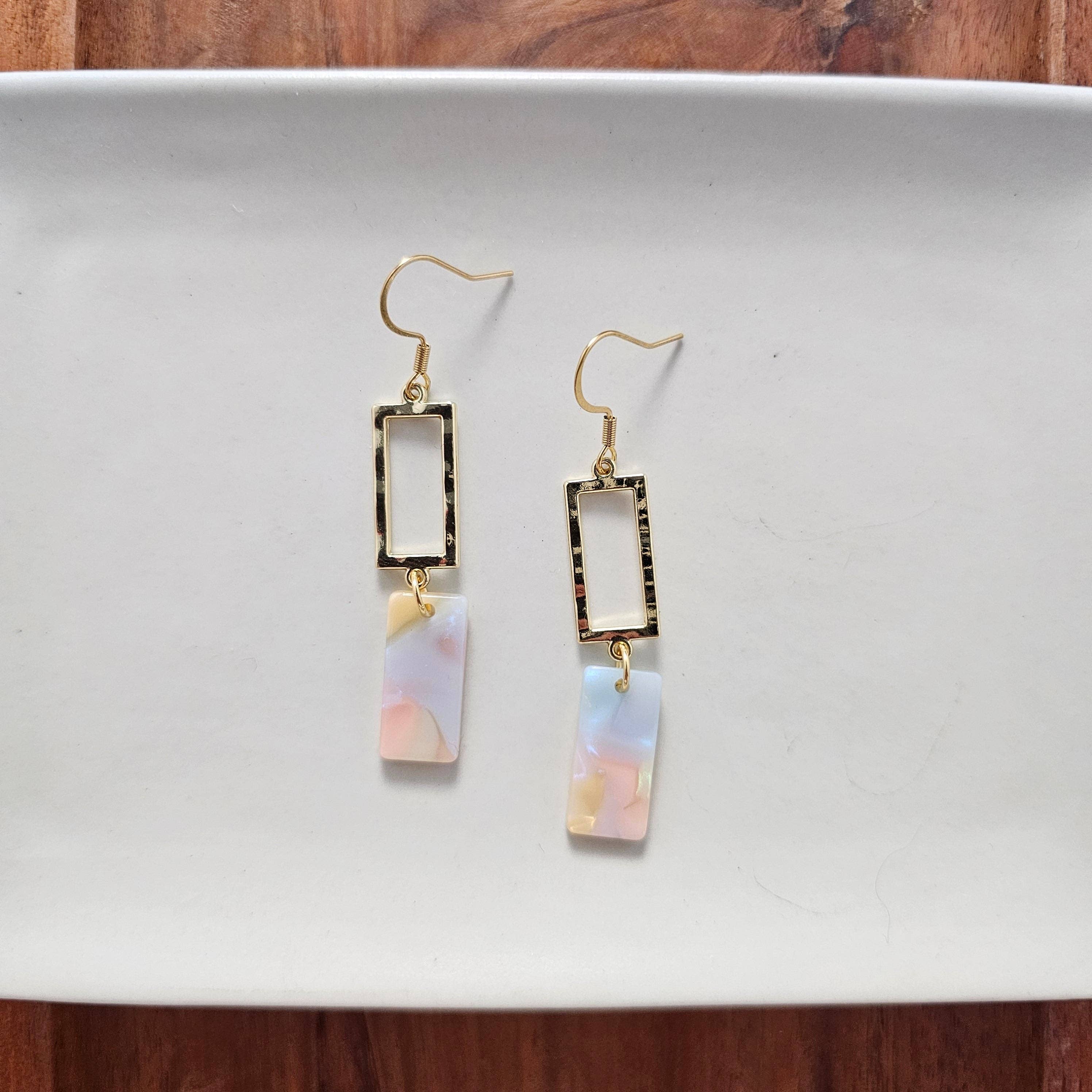Raya Earrings - Pastel