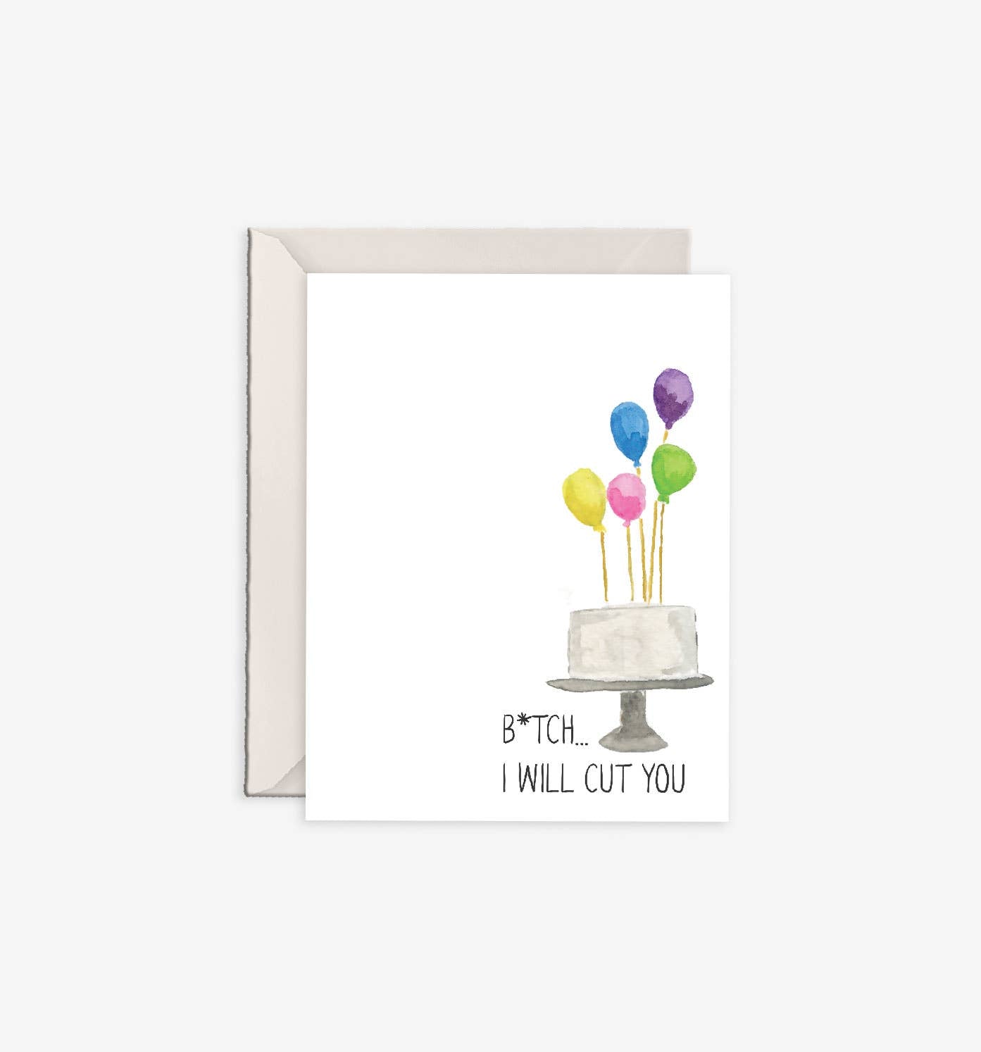 Cut the Cake Card
