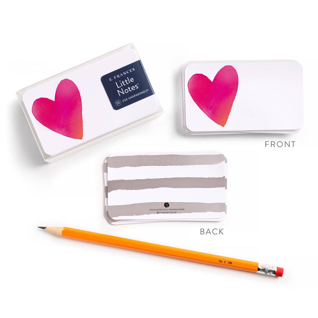 Big Heart Little Notes® – Mini Notecard Pack, Set of 55