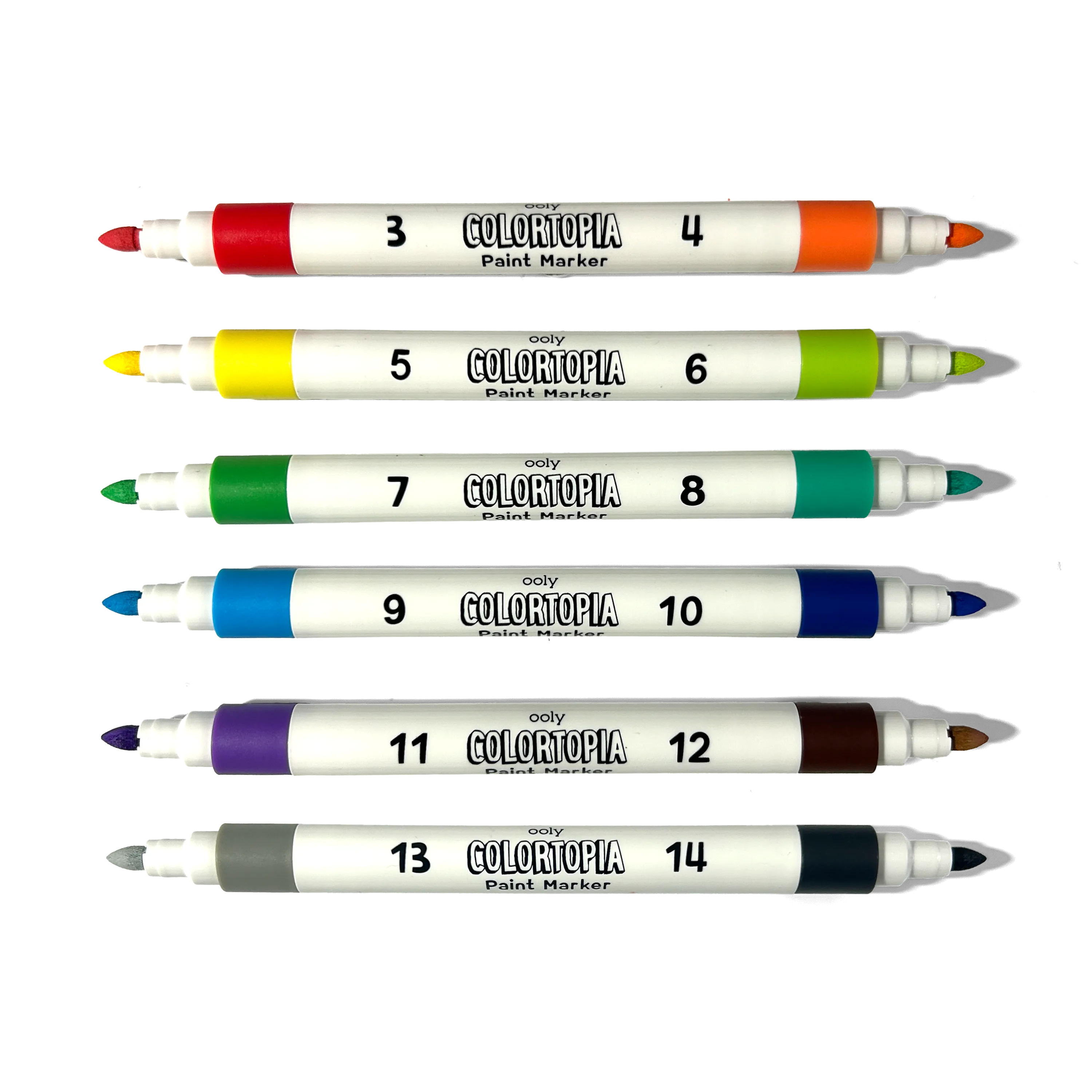 Colortopia Color by Number Paint Marker Kit - Epic Adventure