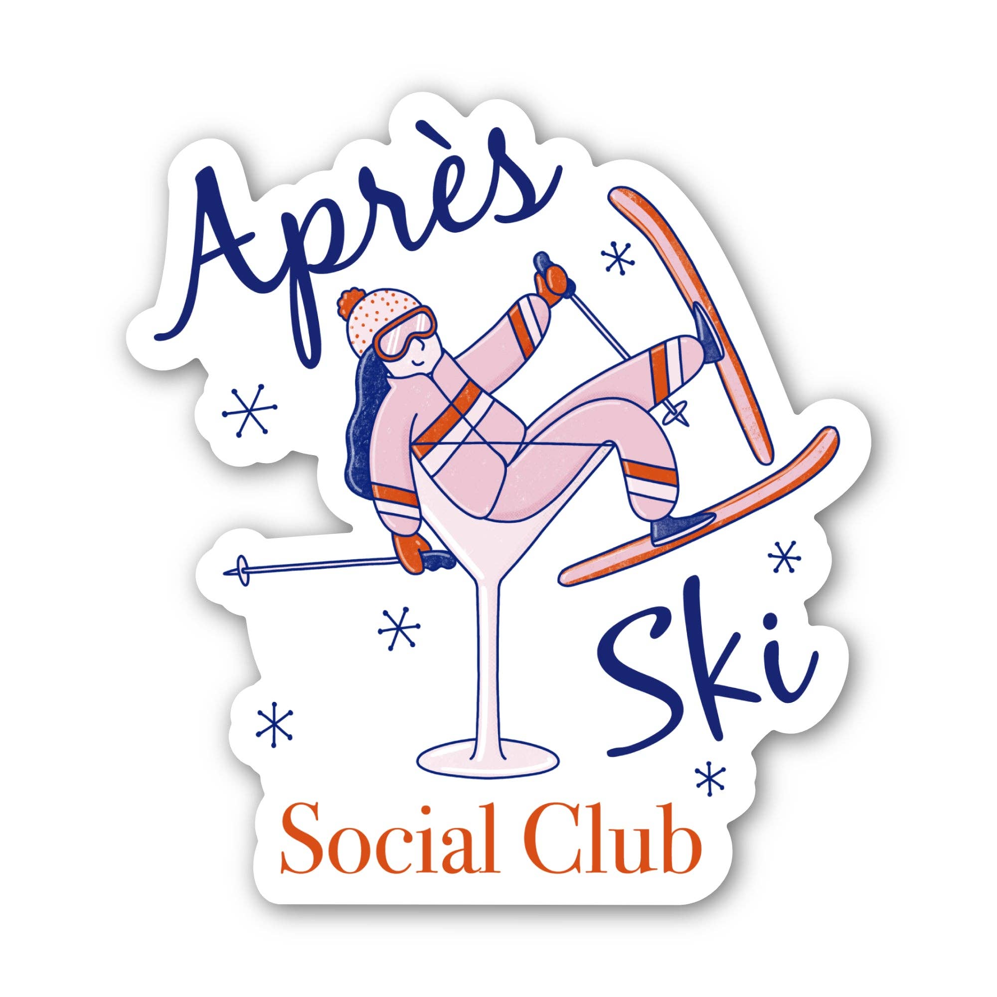 Apres Ski Social Club Sticker