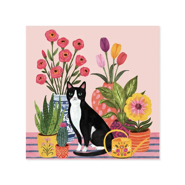 Mother's Day Cat Colorful Pop-Up Card