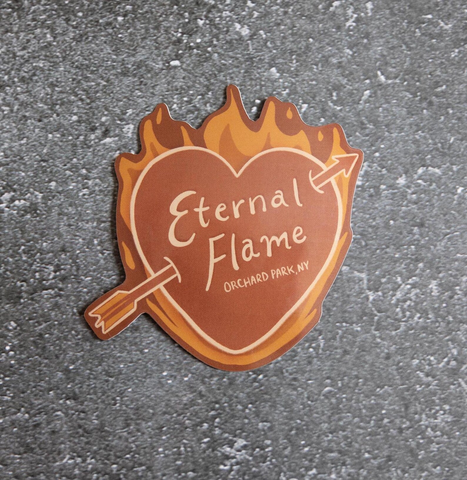 Eternal Flame Orchard Park, NY Sticker