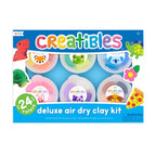 Creatibles Air-Dry Clays Kit- Set of 24 Colors