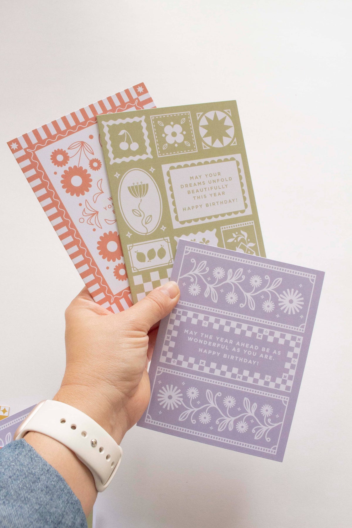 Birthday Card | Lavender Floral Birthday Design