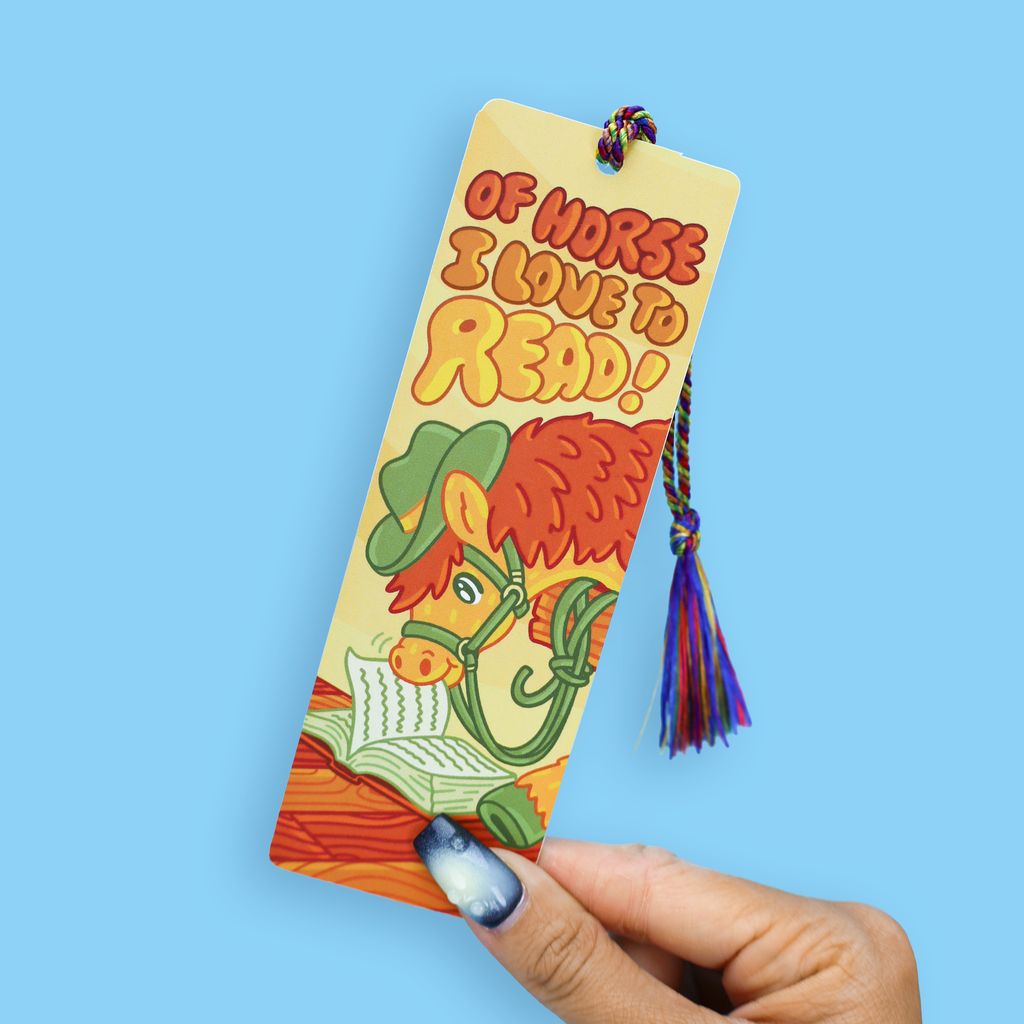 Of Horse I Like To Read Bookmark