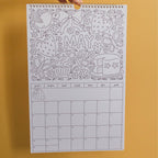 Color & Plan 2027 Spiral Hanging Wall Calendar