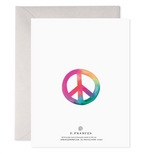 It's Simple. Peace & Love Card (Boxed Set of 6)