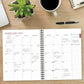 Soft Stripe 2025 Weekly Planner- Large