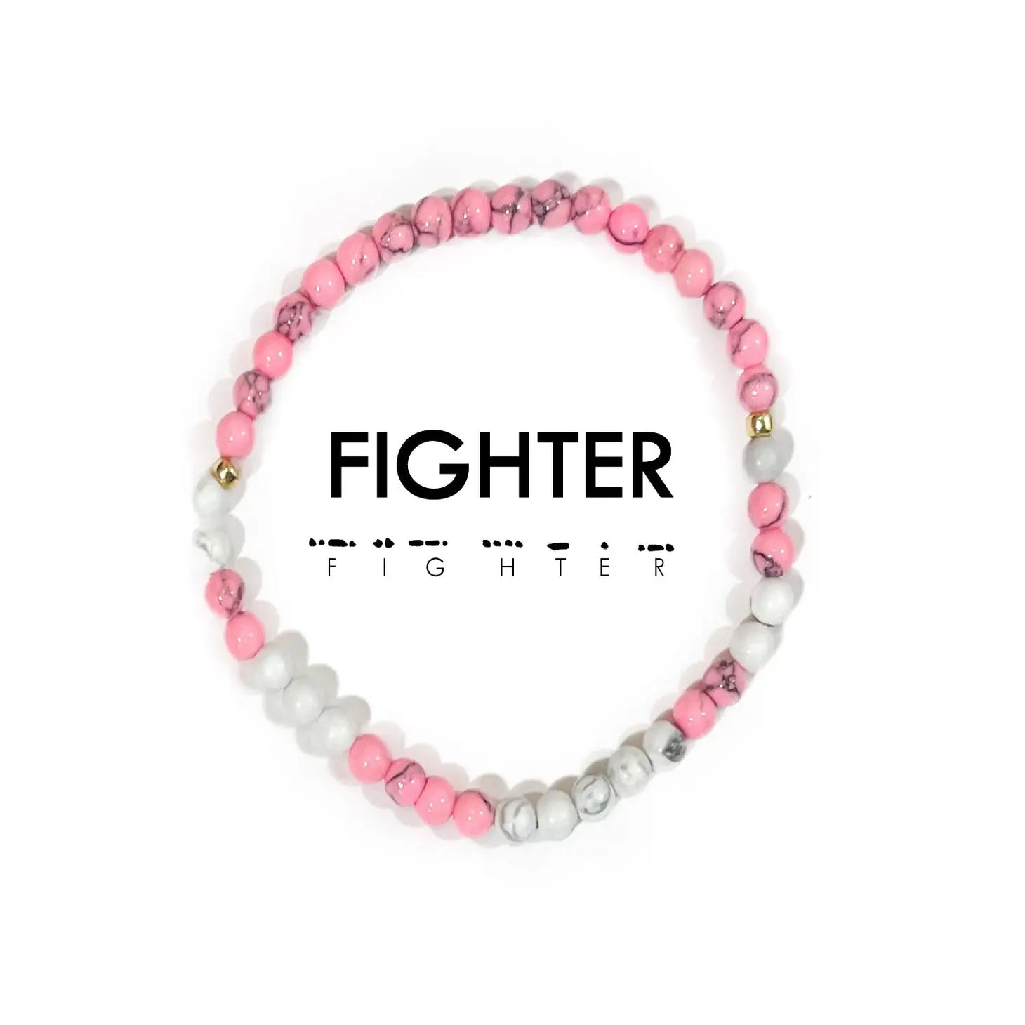 Morse Code Bracelet - Fighter