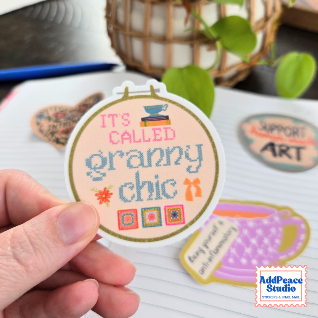 Granny Chic Sticker