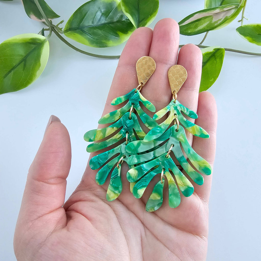 Palm Earrings