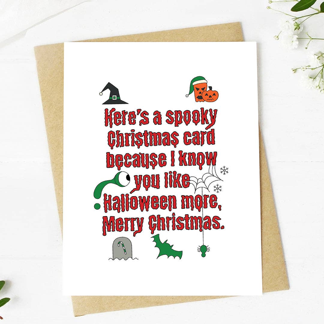 Here's a spooky Christmas Card