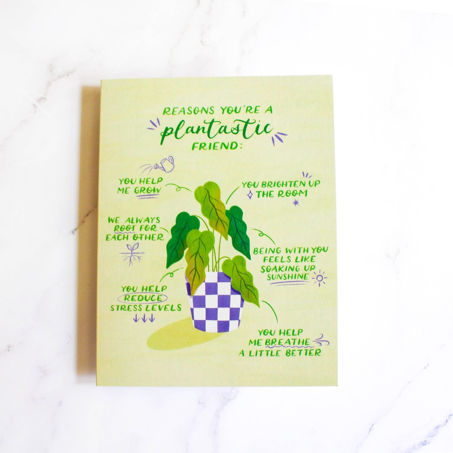 Plantastic Friend Card