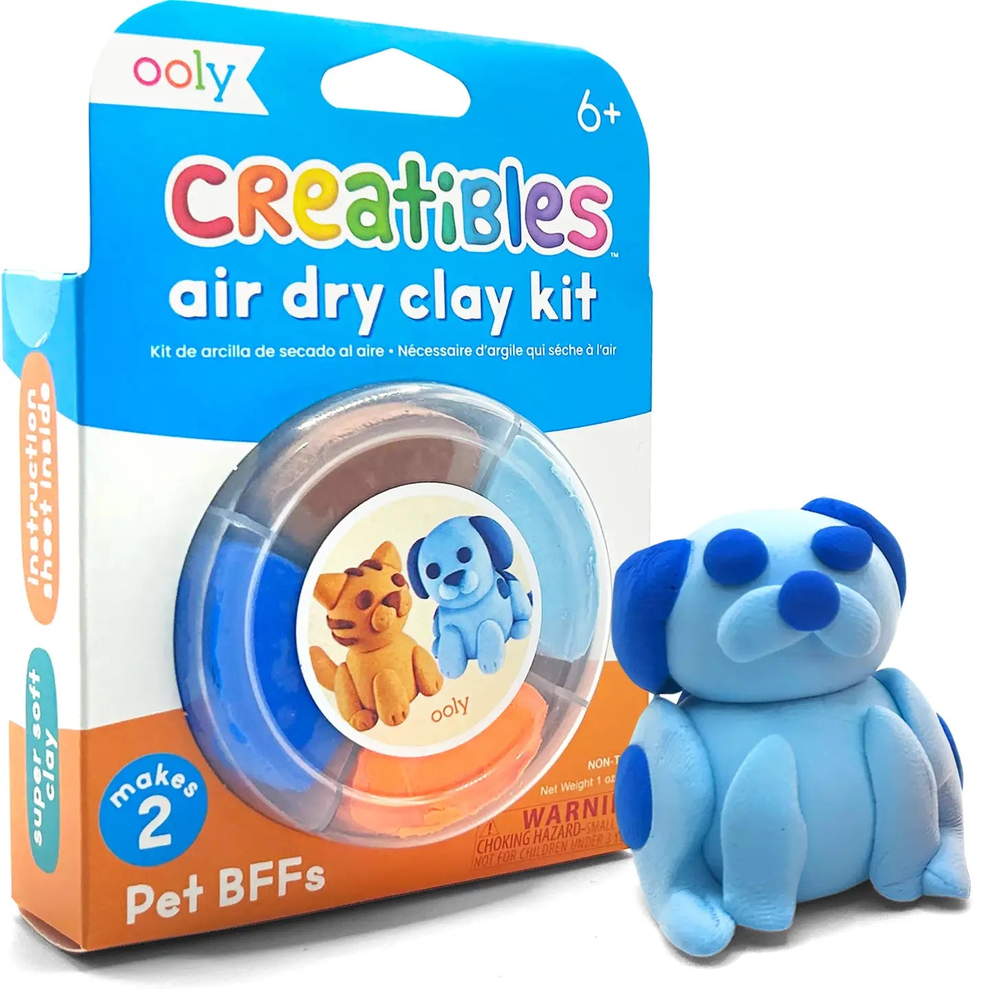 Creatibles Air Dry Clay Kit- Pet BFFs