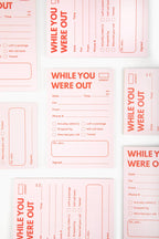 While You Were Out Notepad