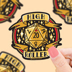 High Roller Dice Sticker