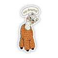 No Drama Llama Sticker