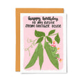 Bestie from Another Testie Birthday Card