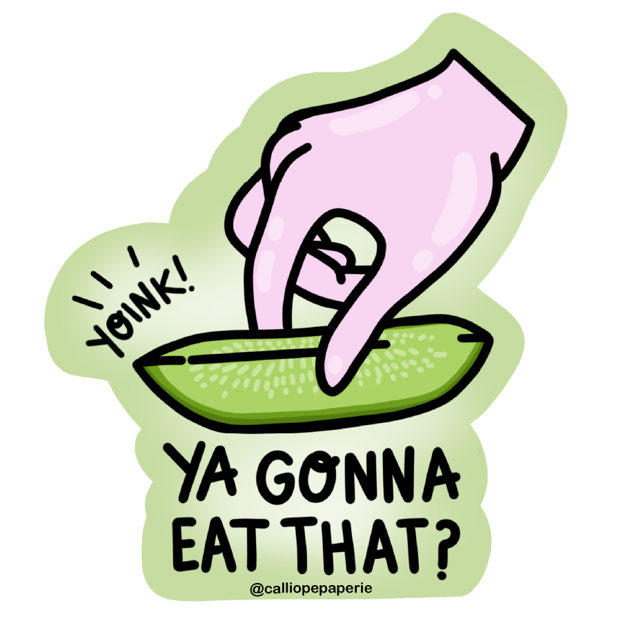 Ya Gonna Eat That Pickle Sticker