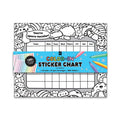 Outta This World Color-In Sticker Reward Chart
