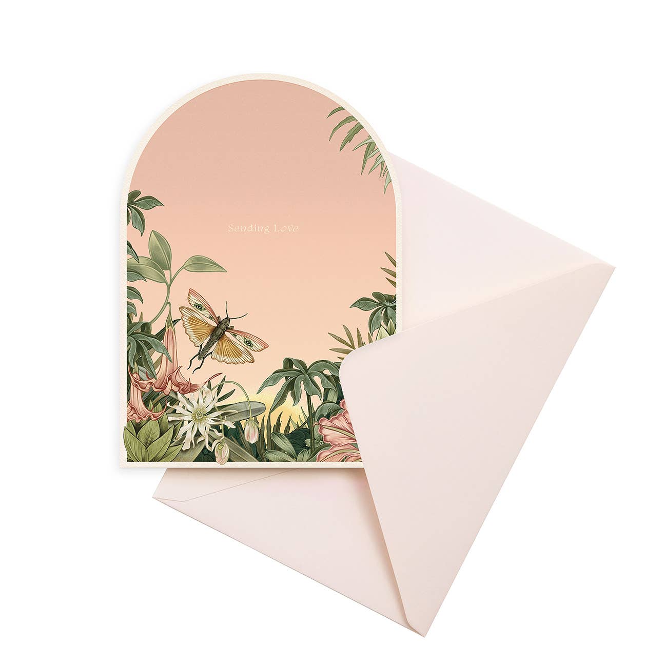 Sending Love Note Card