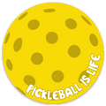 Pickleball Ball Sticker