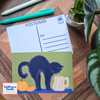 Cats & Cups Postcard Pack