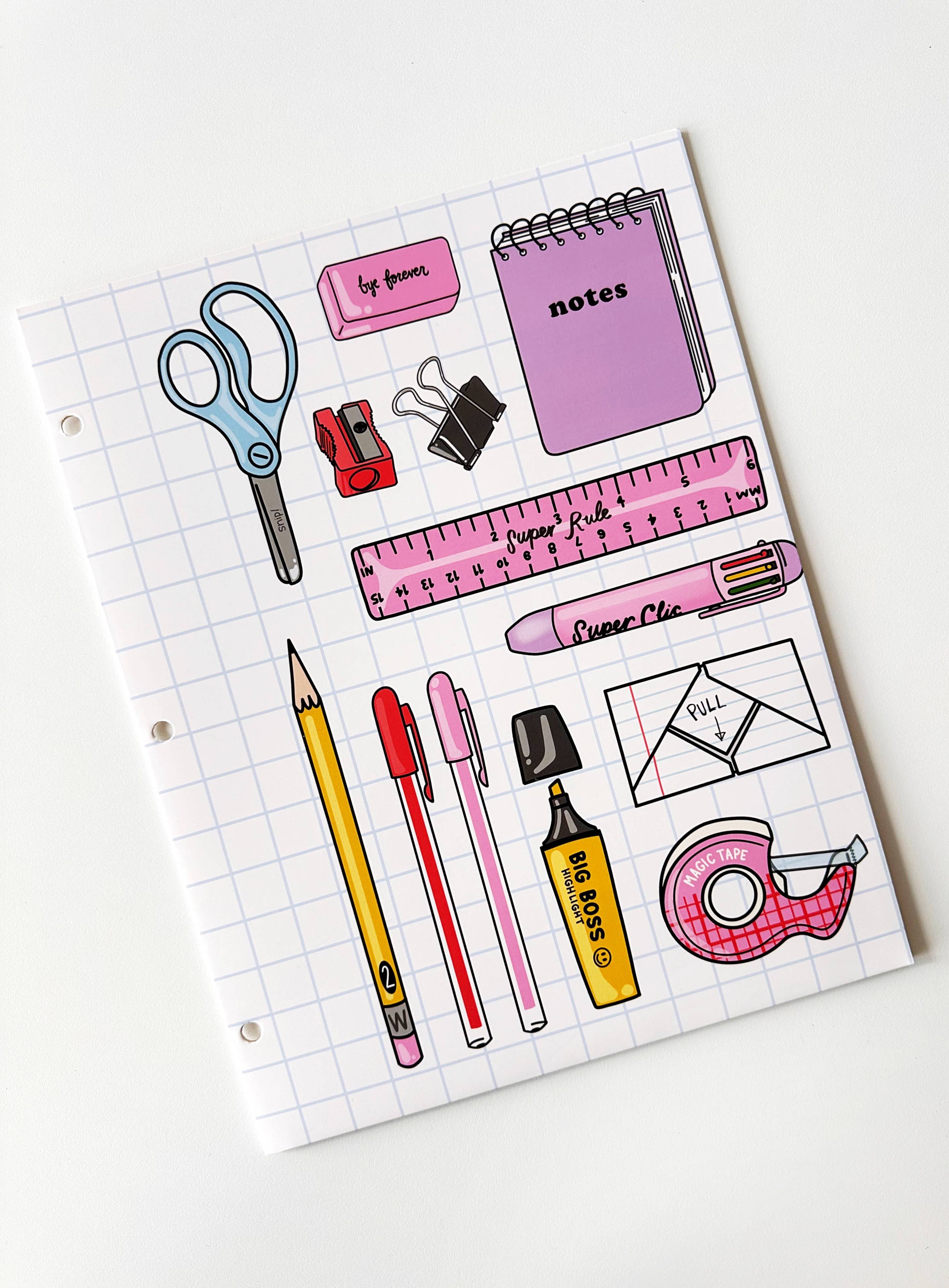 Office Supplies Pocket Folders