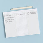 To Do List Grid Notepad