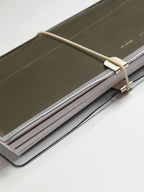 Clear Vinyl Travel Notebook Cover | A5 Slim