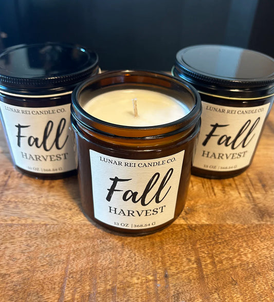 Fall Harvest Jar Candle