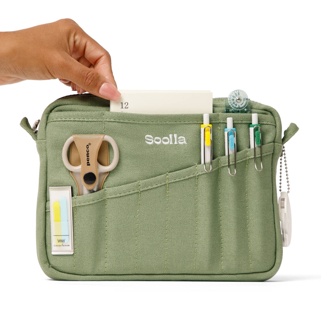 Soolla® Studio Pouch - Deep Forest Green