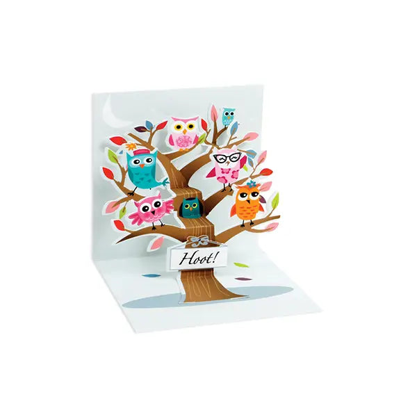 Owl Mini Pop-Up Card