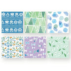 Mini Origami Papers- Cool Color Set