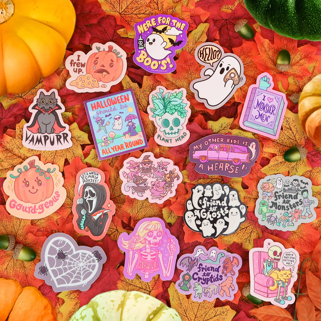 Halloween Should Be All Year ‘Round Vinyl Sticker