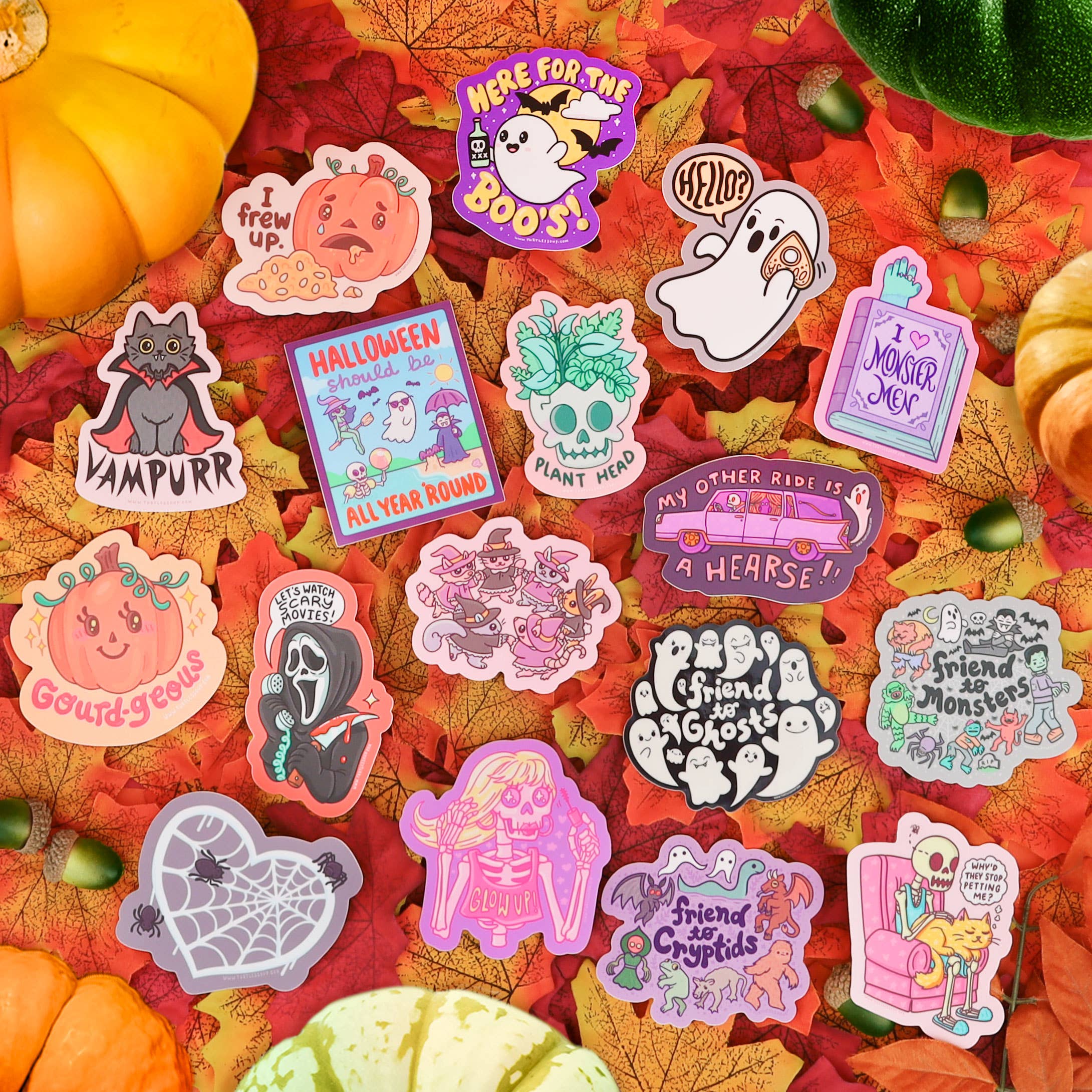 Halloween Should Be All Year ‘Round Vinyl Sticker