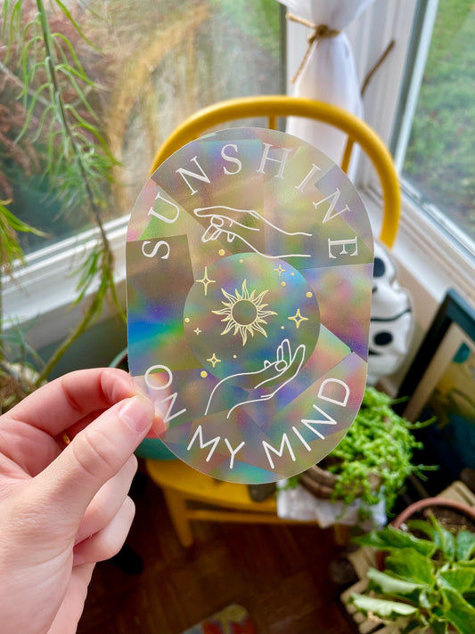 Sunshine on my Mind Suncatcher