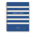 2027 Horizontal Striped Dated Planner : Calendar Year