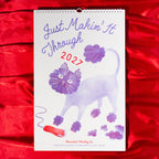 2027 Risograph Wall Calendar - Just Makin' It Through