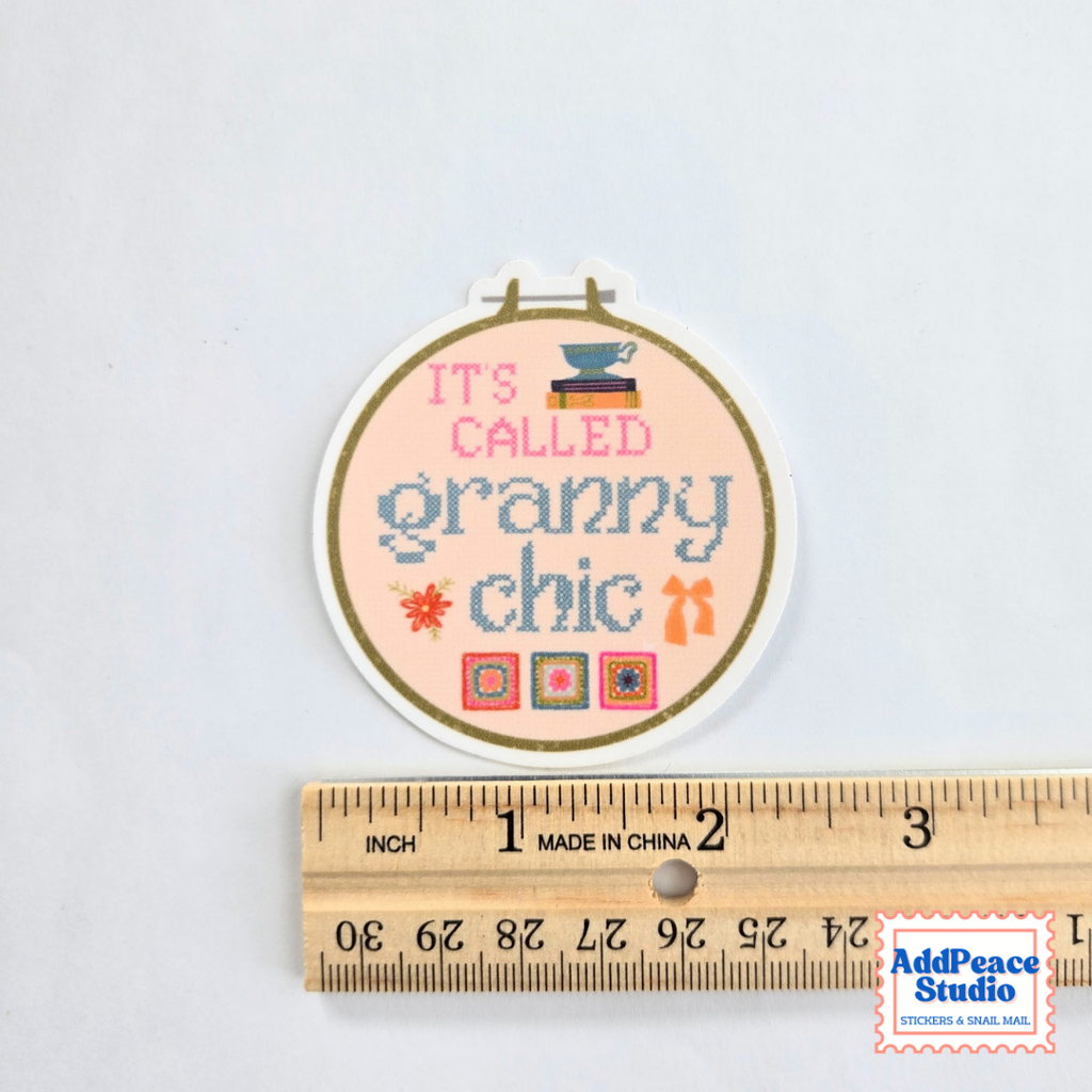 Granny Chic Sticker