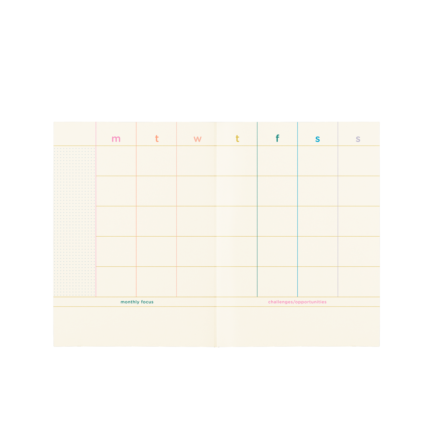 Sunrise Morning Perpetual Planner (small)