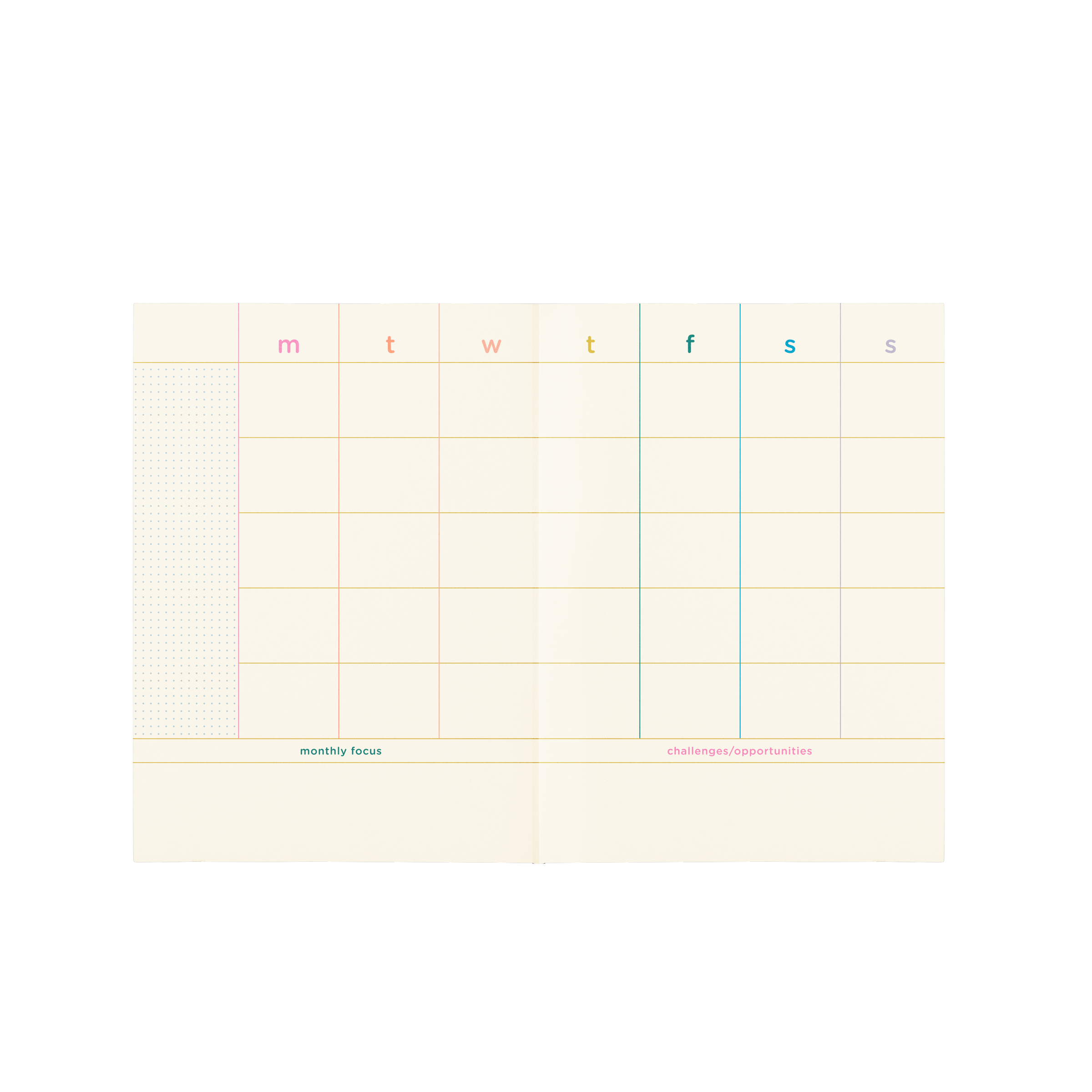 Sunrise Morning Perpetual Planner (small)