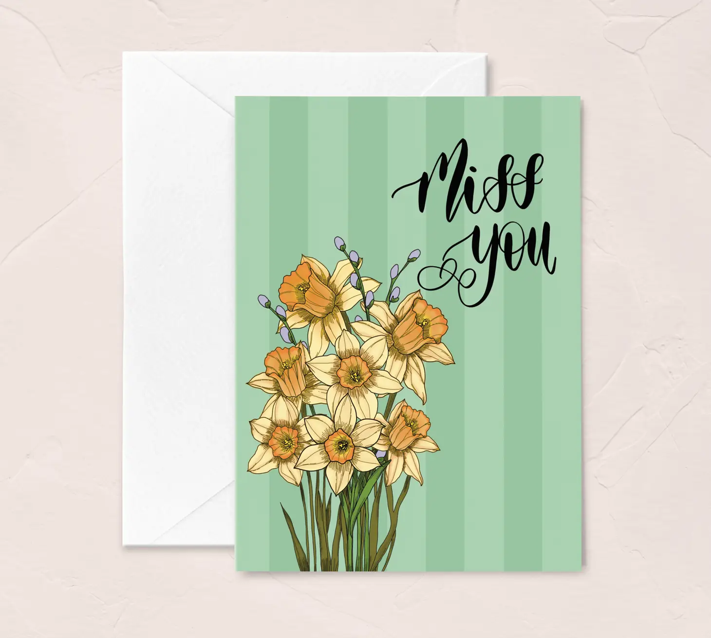 Miss You Greeting Card