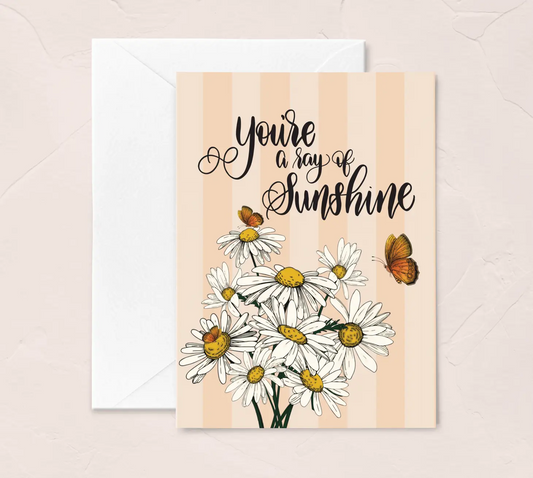 Ray of Sunshine Greeting Card